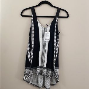 Urban outfitters black and white tank